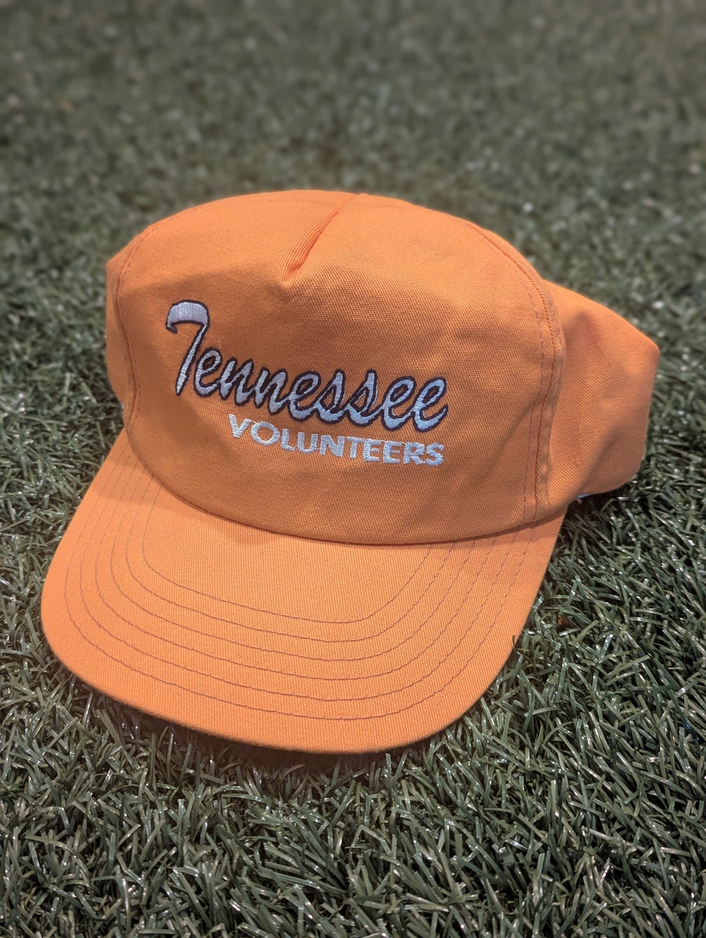 90s Tennessee Volunteers Script Snapback Hat Pro Line Made in USA Vols