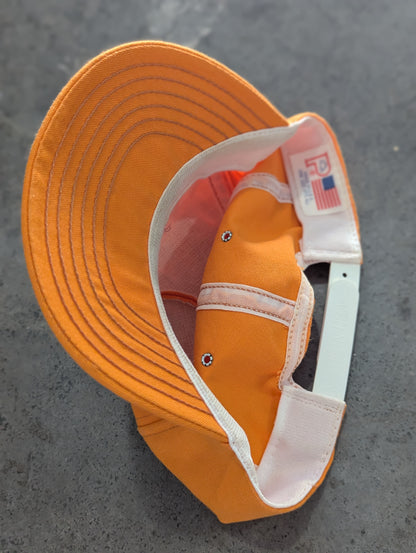 90s Tennessee Volunteers Script Snapback Hat Pro Line Made in USA