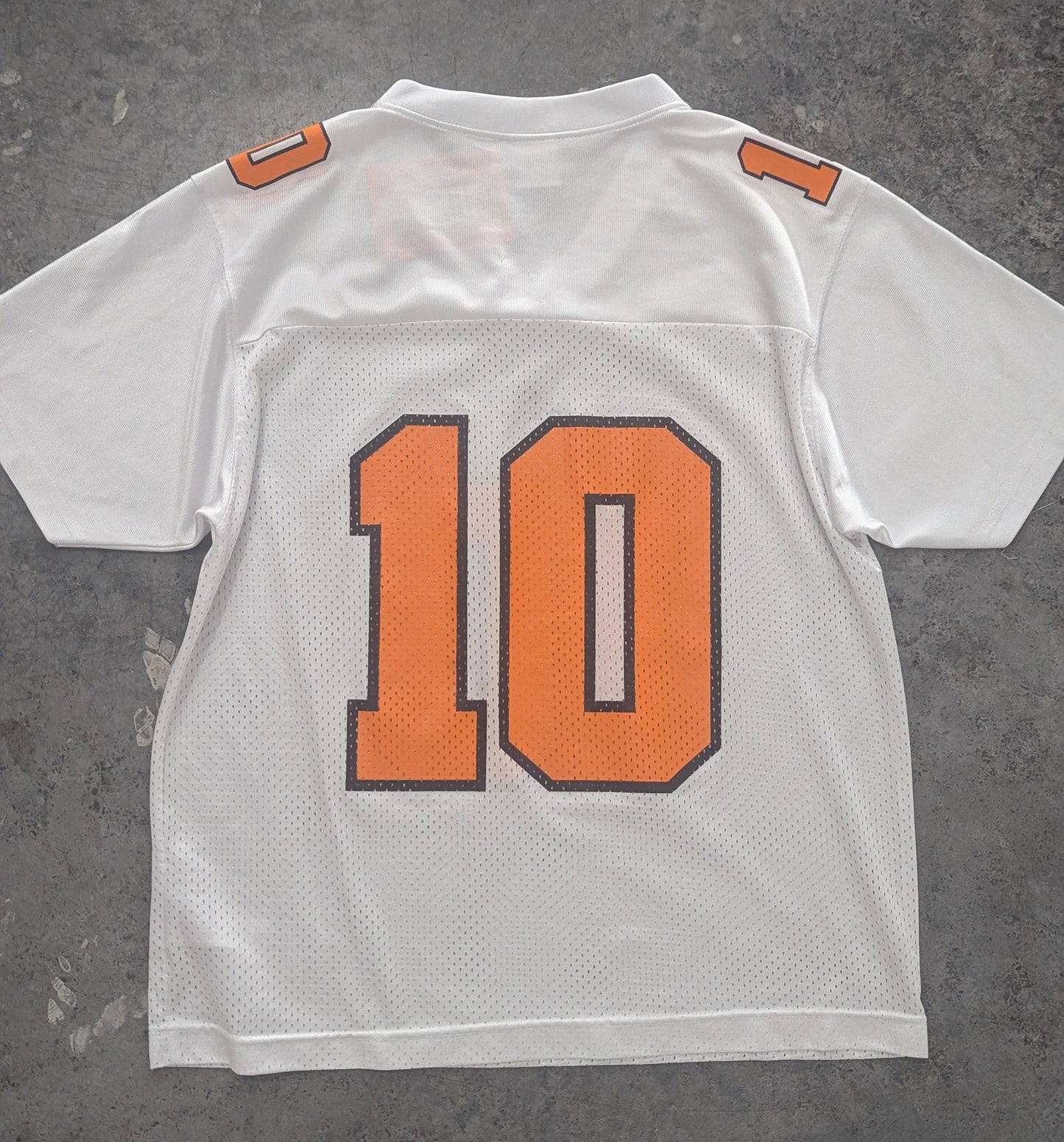 Y2K Adidas Vols White Football Jersey - YM