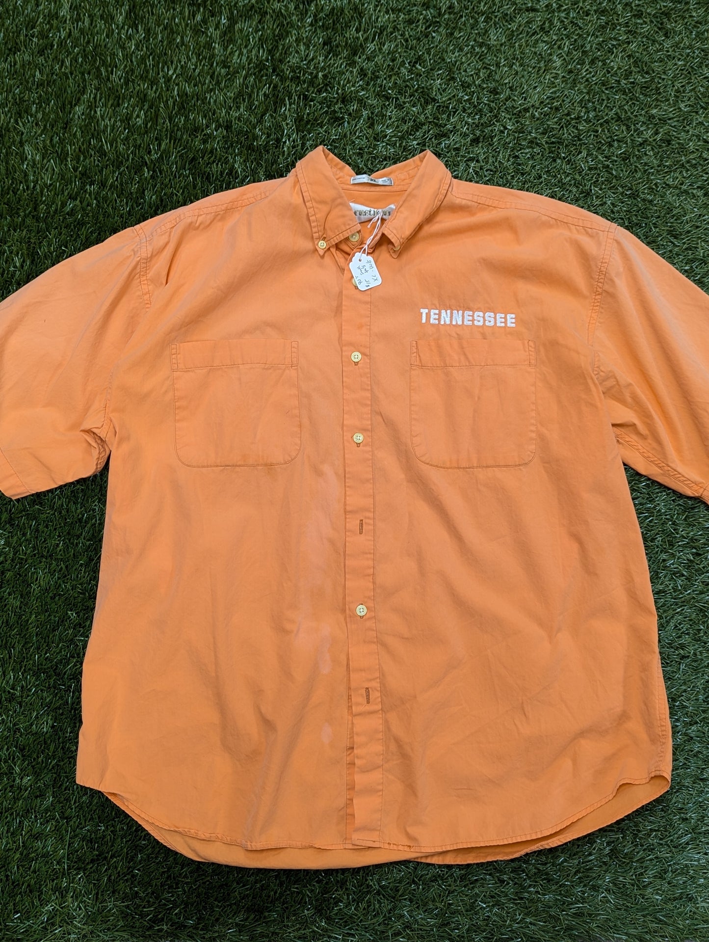 90's Vols Button Up - XL (spots on garment)