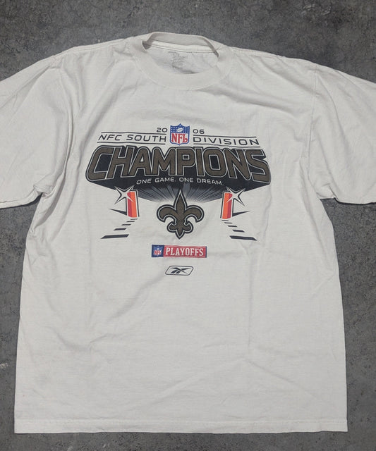 2006 Reebok New Orleans Saints Tee - M