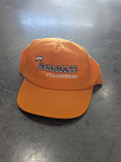 90s Tennessee Volunteers Script Snapback Hat Pro Line Made in USA
