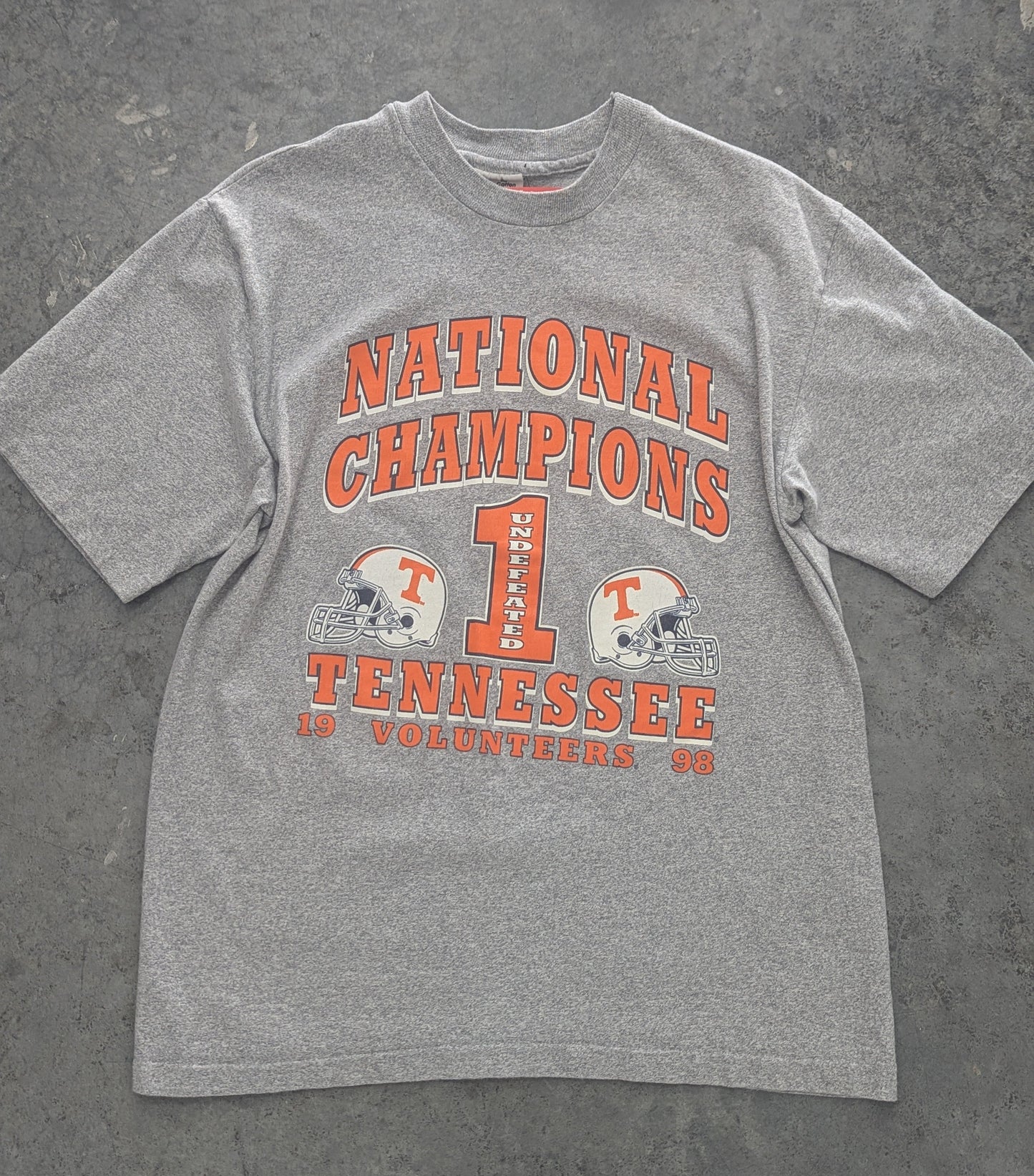 1998 Cotton Exchange TN National Champs Grey Tee - L