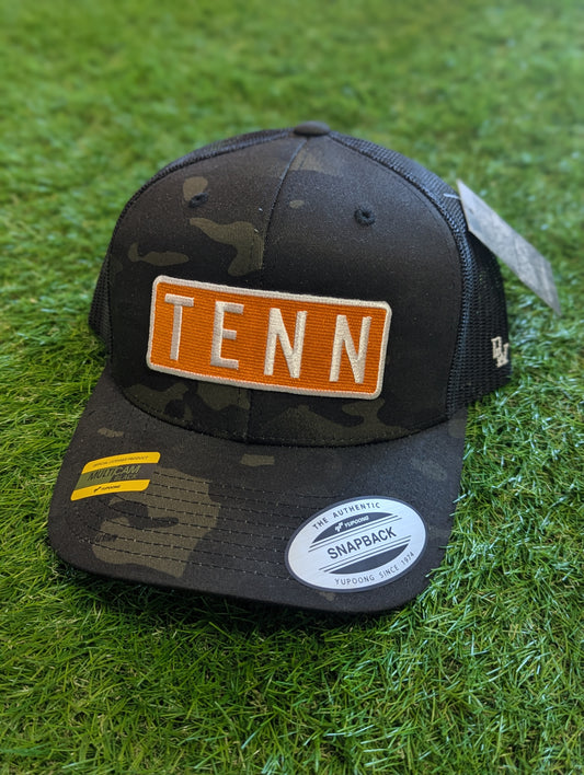 The Gameday Tenn Trucker Hat - Black Camo