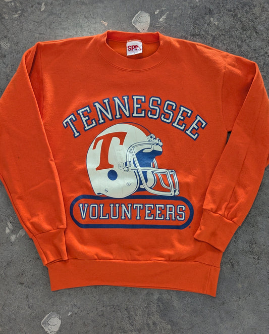 1980s Made in USA SPA Sportswear bright orange TN sweatshirt - M