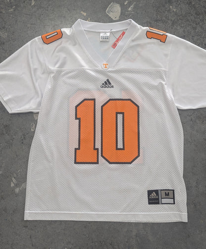 Y2K Adidas Vols White Football Jersey - YM