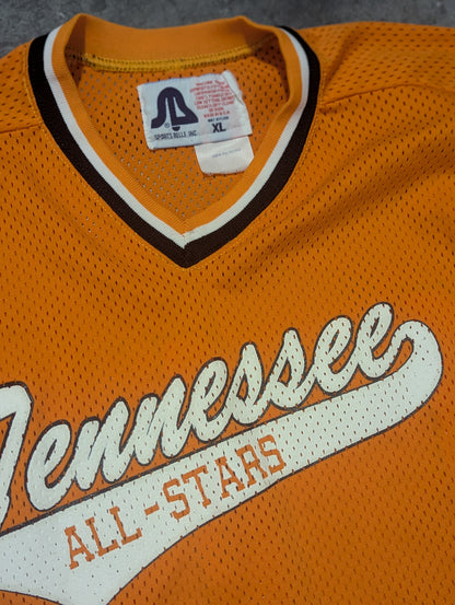 80s Sports Belle Tennessee All-Stars Mesh Jersey #11 Made in USA - XL