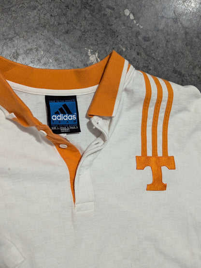 90's Adidas TN Vols Polo - L
