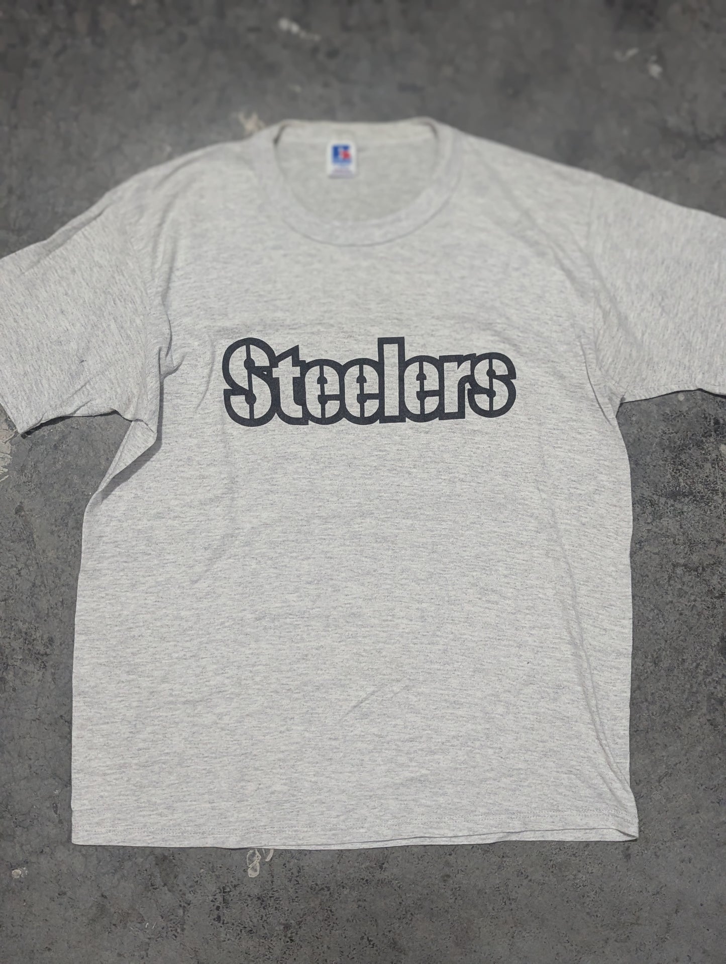 1980's Russell Athletics Made in USA Steelers Tee - L