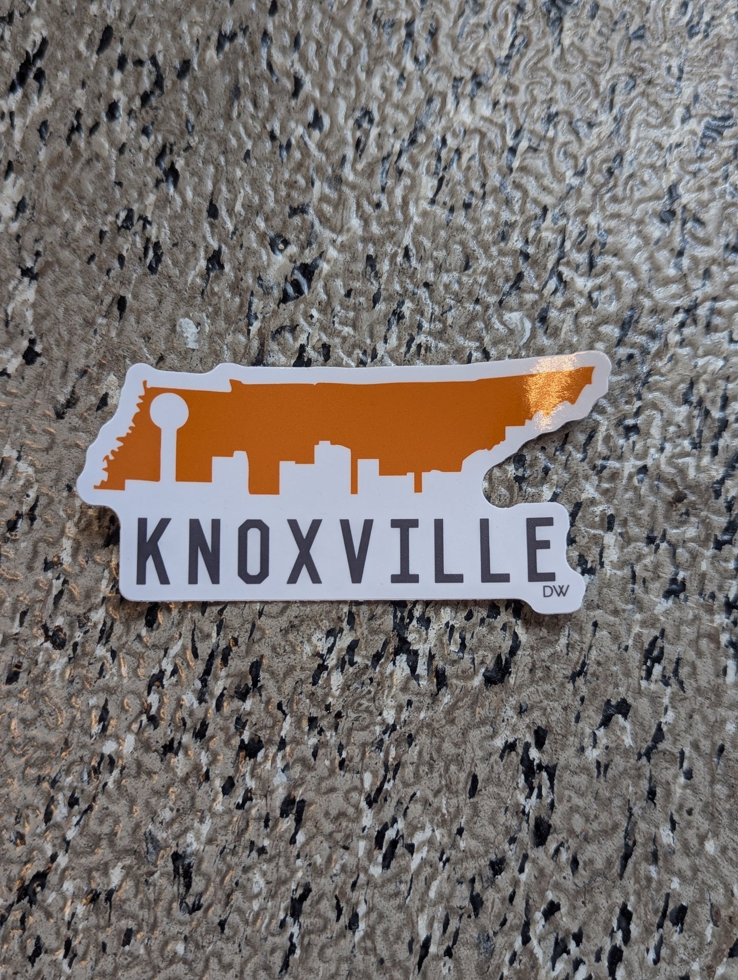 The Knox Skyline Sticker