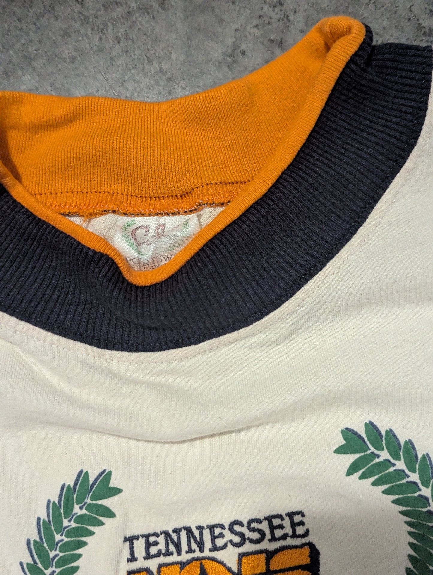 90's CS sportswear University of TN Vols Colorblock tee - L