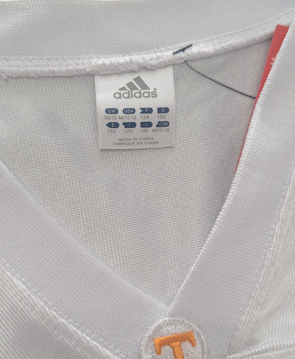 Y2K Adidas Vols White Football Jersey - YM
