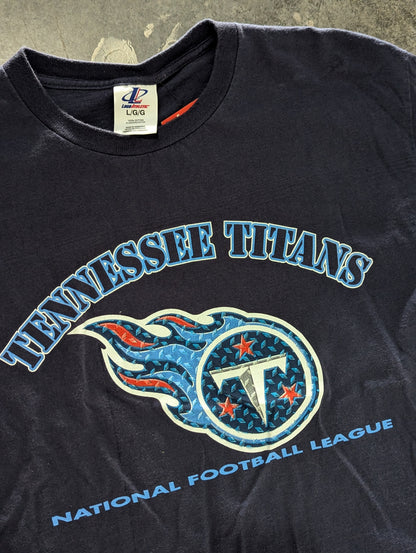 Y2K Logo Athletics TN Titans Tee - L