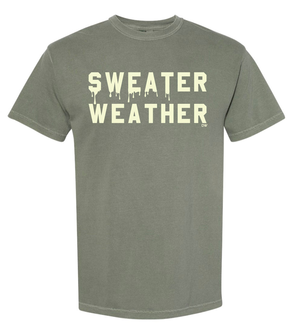 The SWEATer Weather CC Tee - Moss