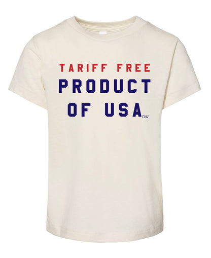 The Tariff Free Toddler Tee