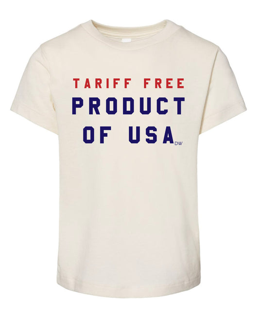 The Tariff Free Toddler Tee