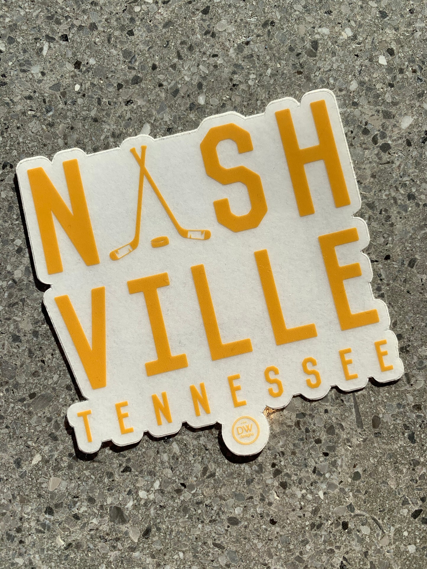 The Nashville Stacked Sticker