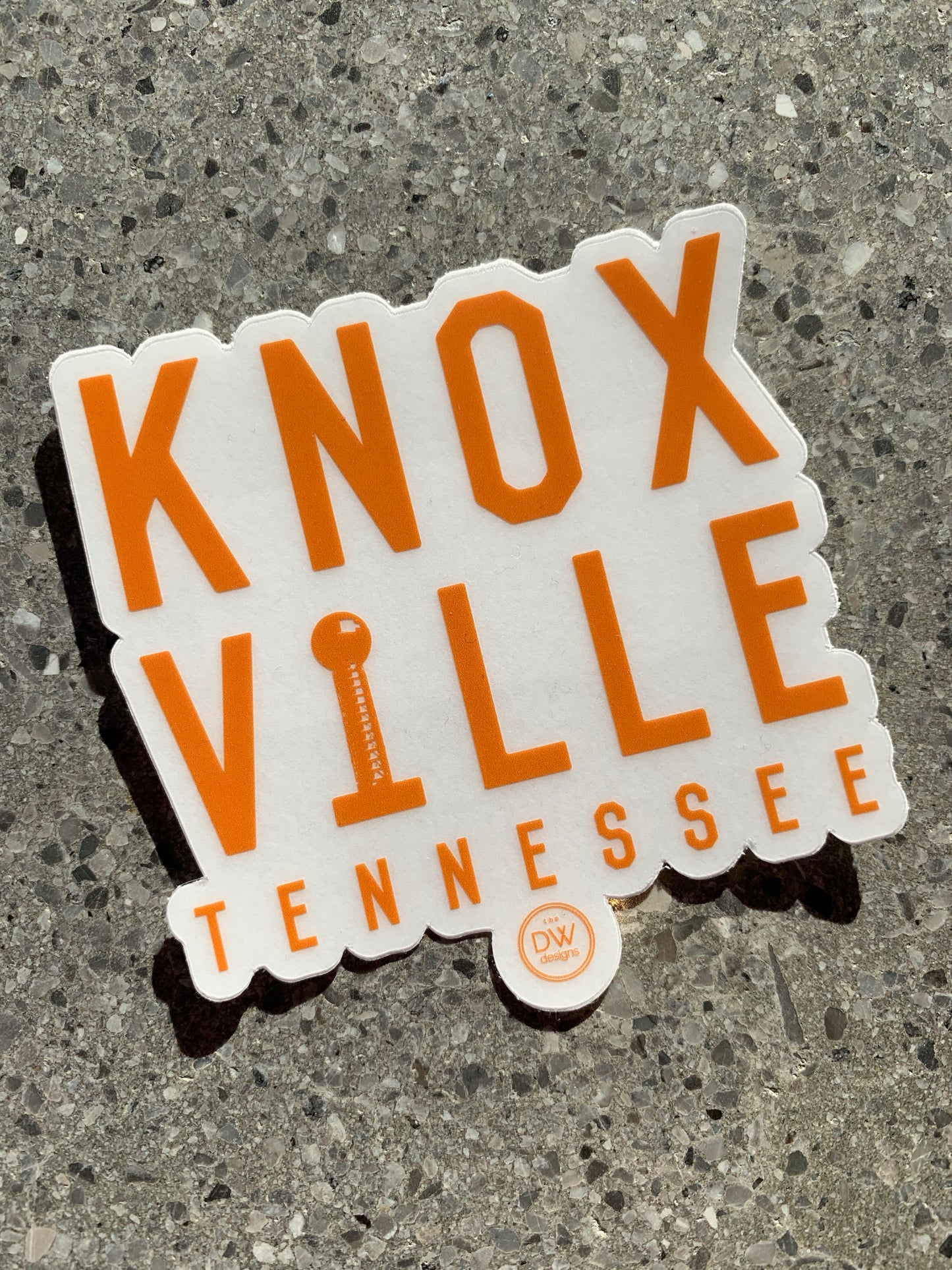 The Knoxville Stacked Sticker