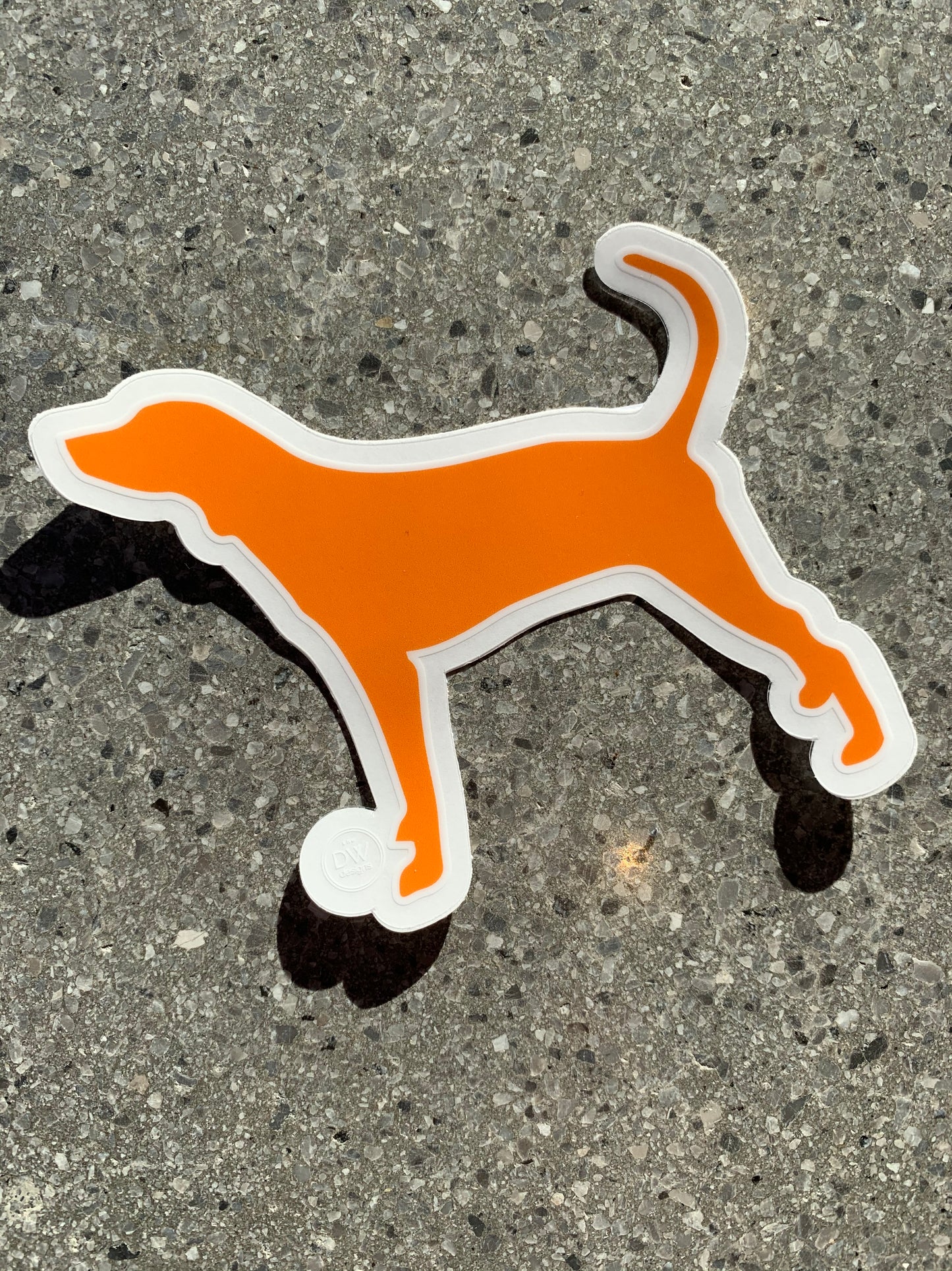 The Hound Dog Sticker