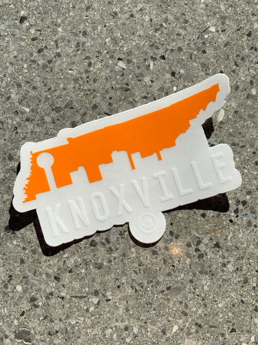 The Knox Skyline Sticker