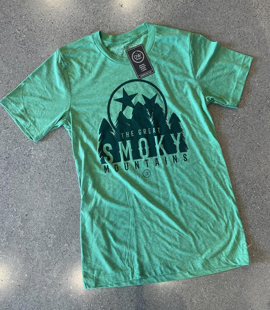 The Great Smoky Mountains Tee - Green