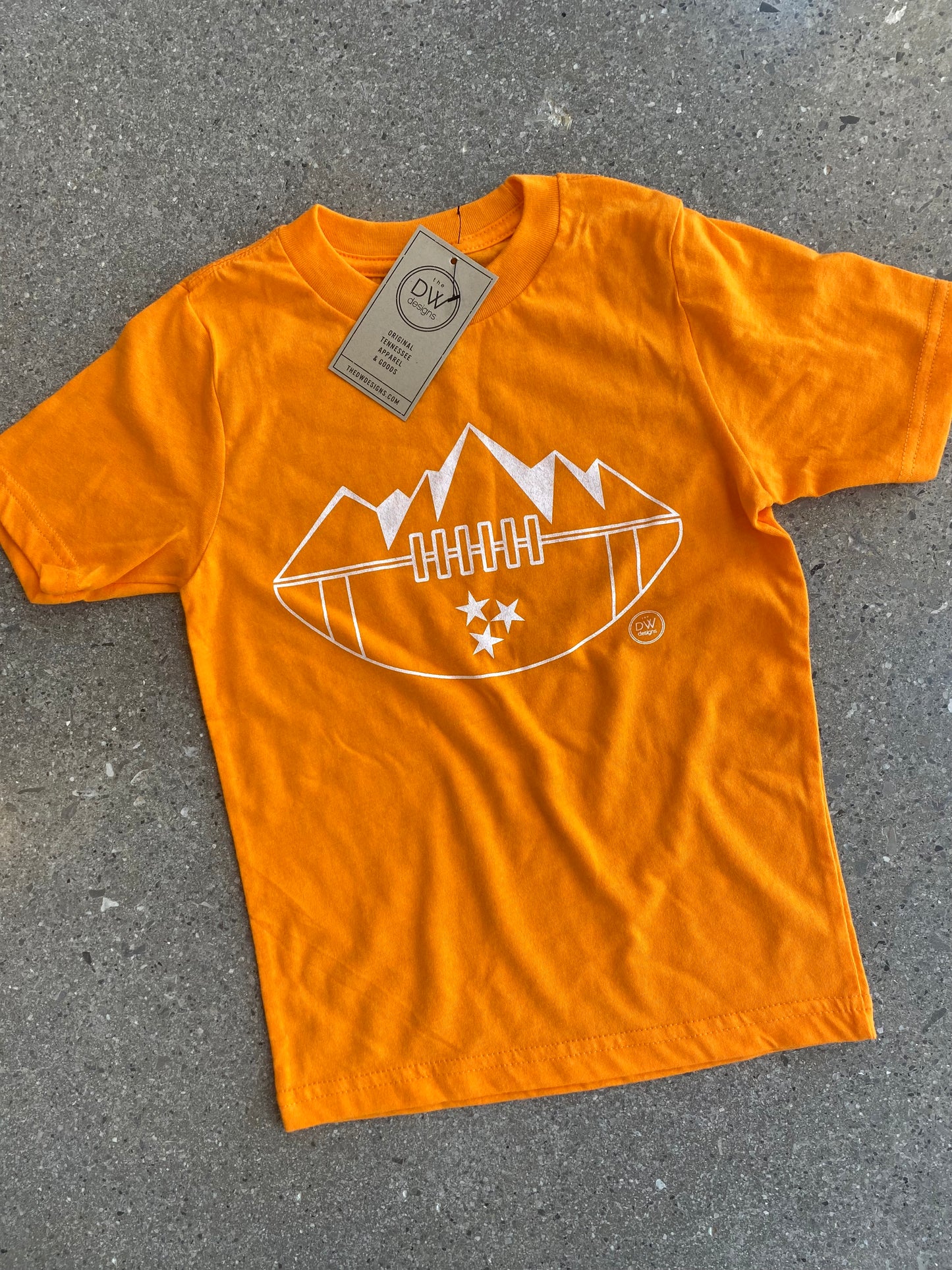 The MTN Top Football Kids' Tee - Orange