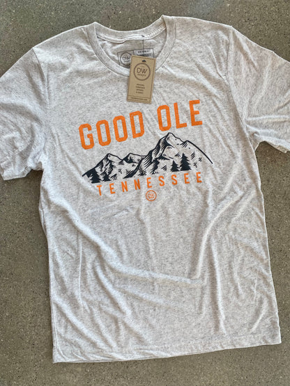 The Good Ole 5.0 Tee - Hthr. White
