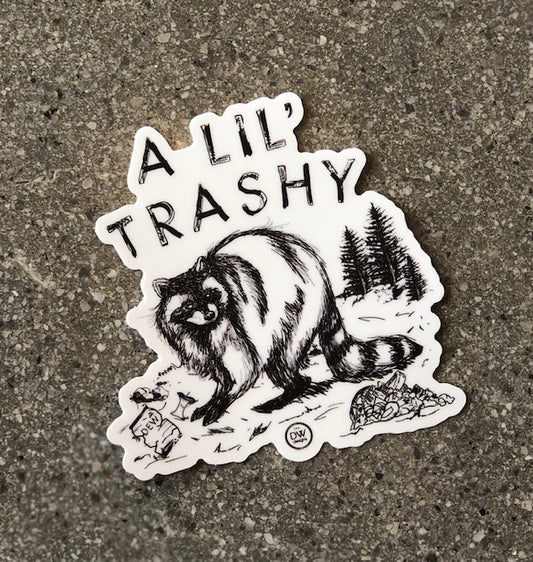 The Lil' Trashy Sticker