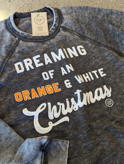 The Orange & White Christmas Sweatshirt