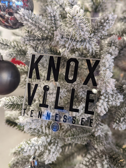 The Knoxville Stacked Christmas Ornament