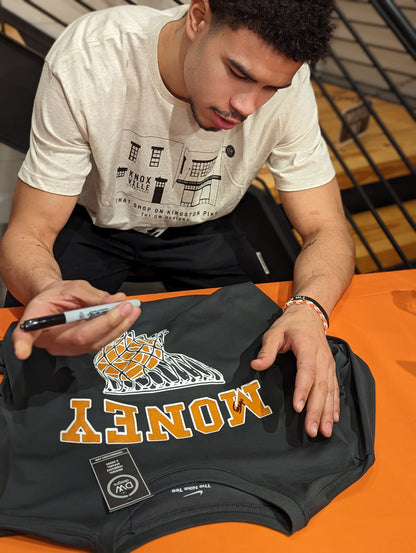 The DW Mini Vinyl Basketball - Signed by Olivier - NIL