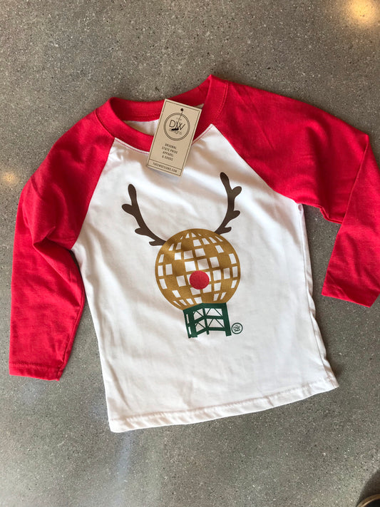 The SunDeer Christmas Kids Raglan