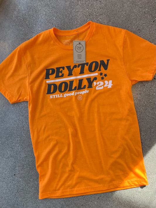 The Peyton Dolly '24 Tee - Orange