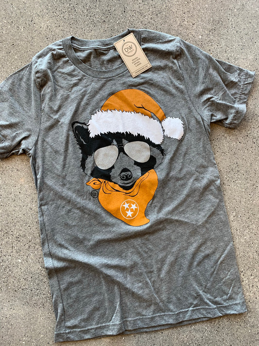 The Lil Rascal Santa Tee - Orange