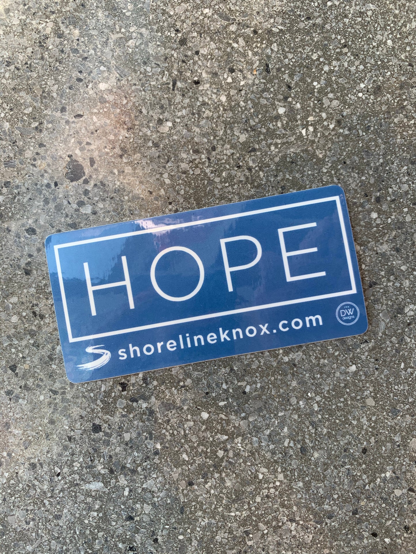 The Shoreline HOPE Sticker