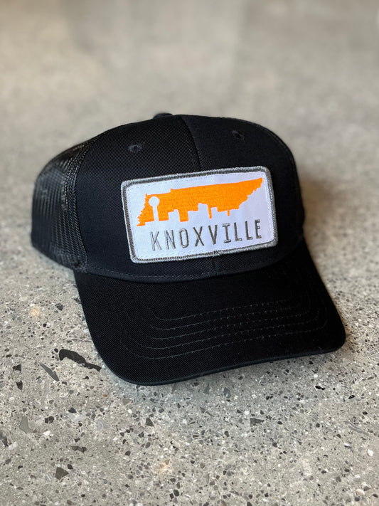The Knox Skyline Trucker Kids' Hat - Black