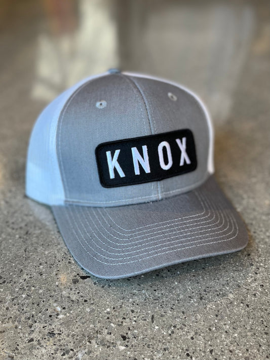 The Knox Trucker Hat - Grey