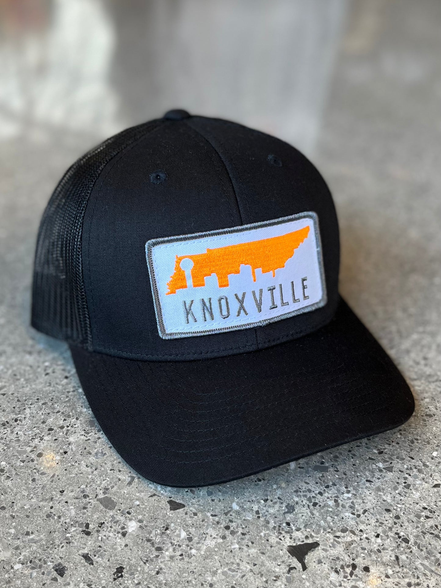 The Knox Skyline Trucker Hat - Black