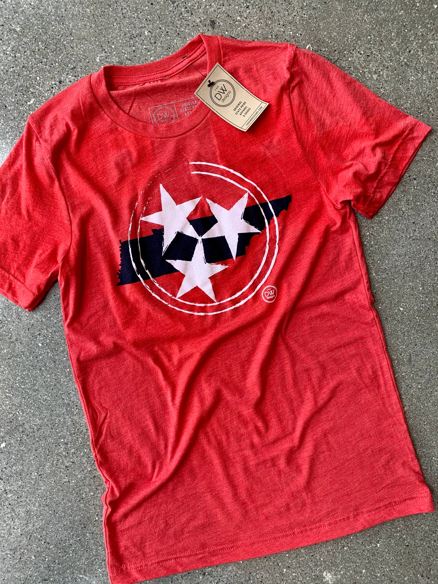 The Red Tristar State Tee