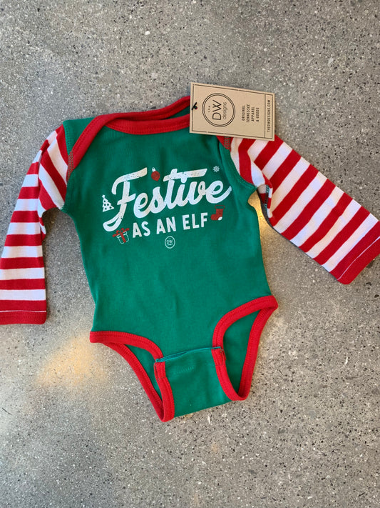 The Festive as an Elf Onesie