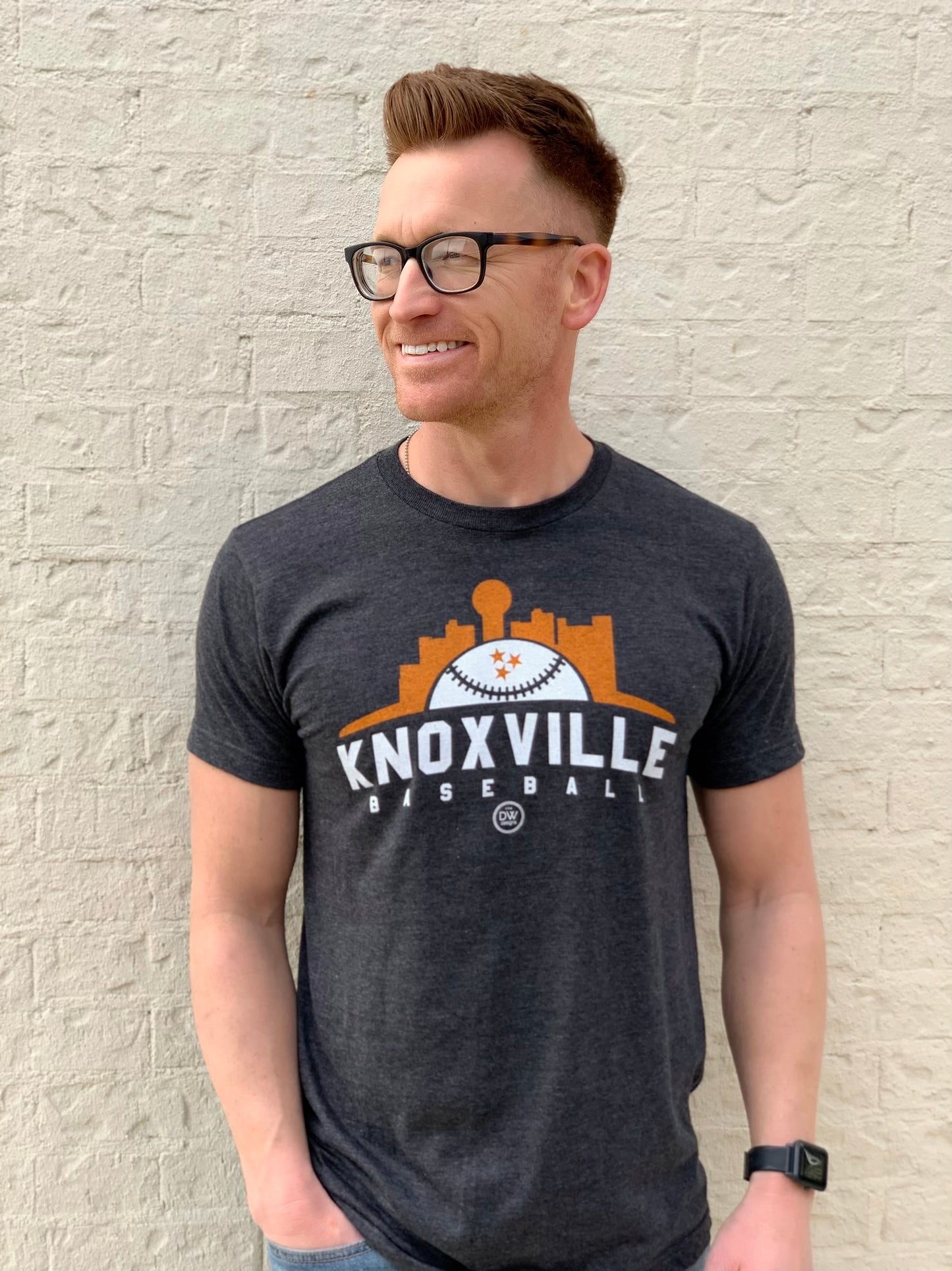 The Knoxville Skyline Baseball Tee