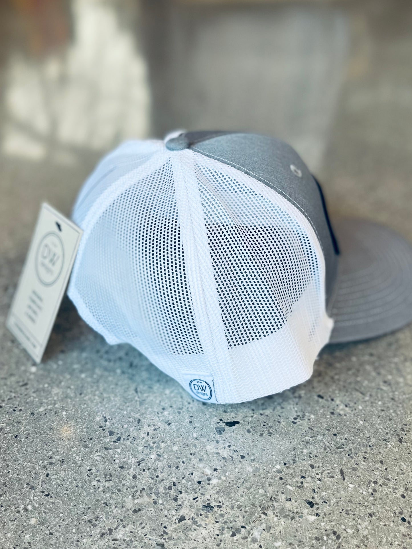 The Knox Trucker Hat - Grey