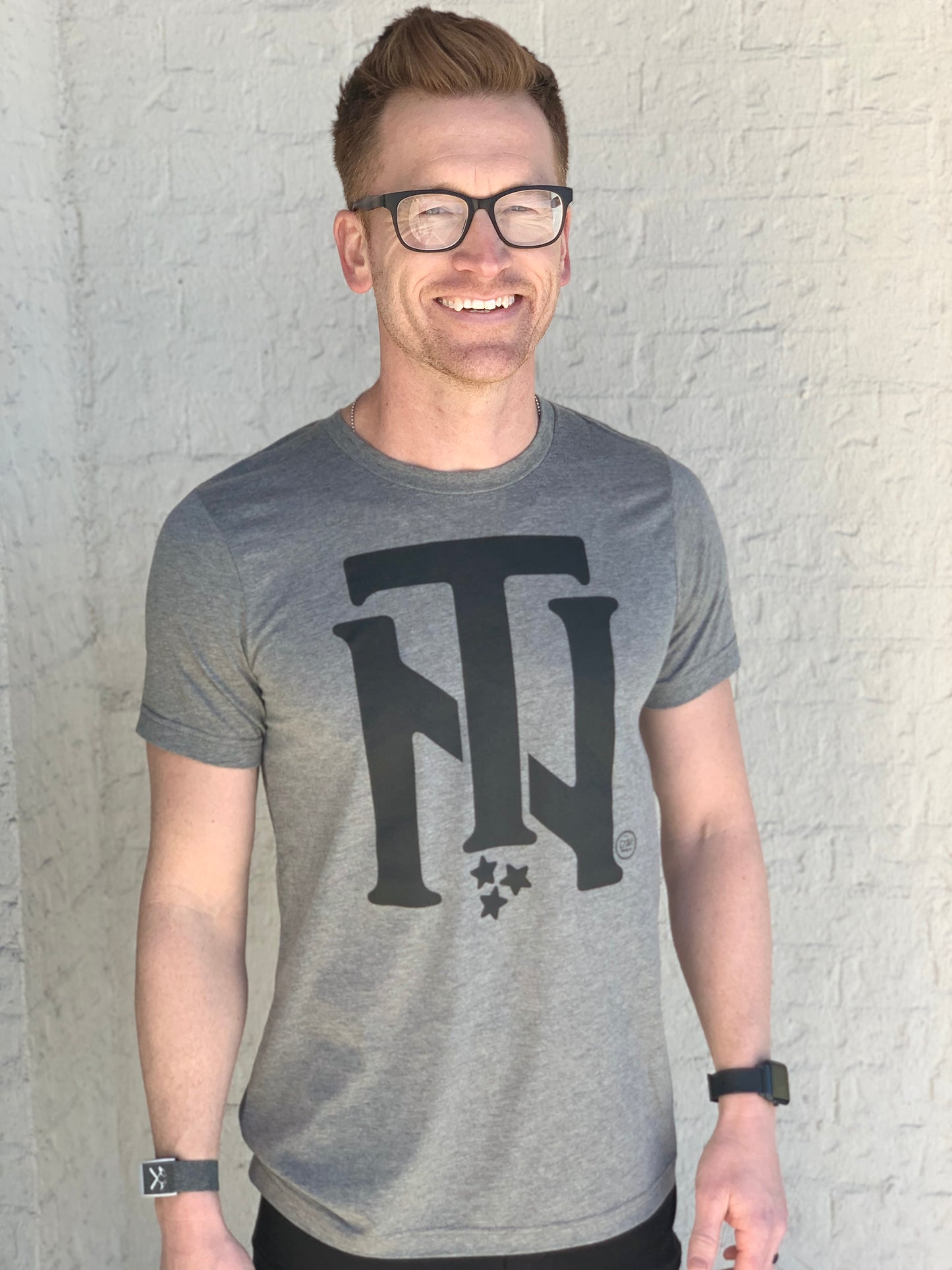 The TN Interlock Tee - Grey