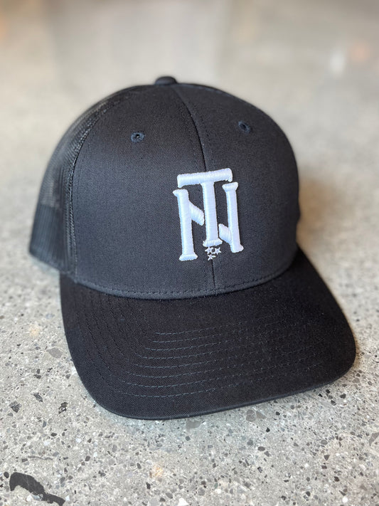 The TN Interlock Trucker Hat - Black - PRE-ORDER