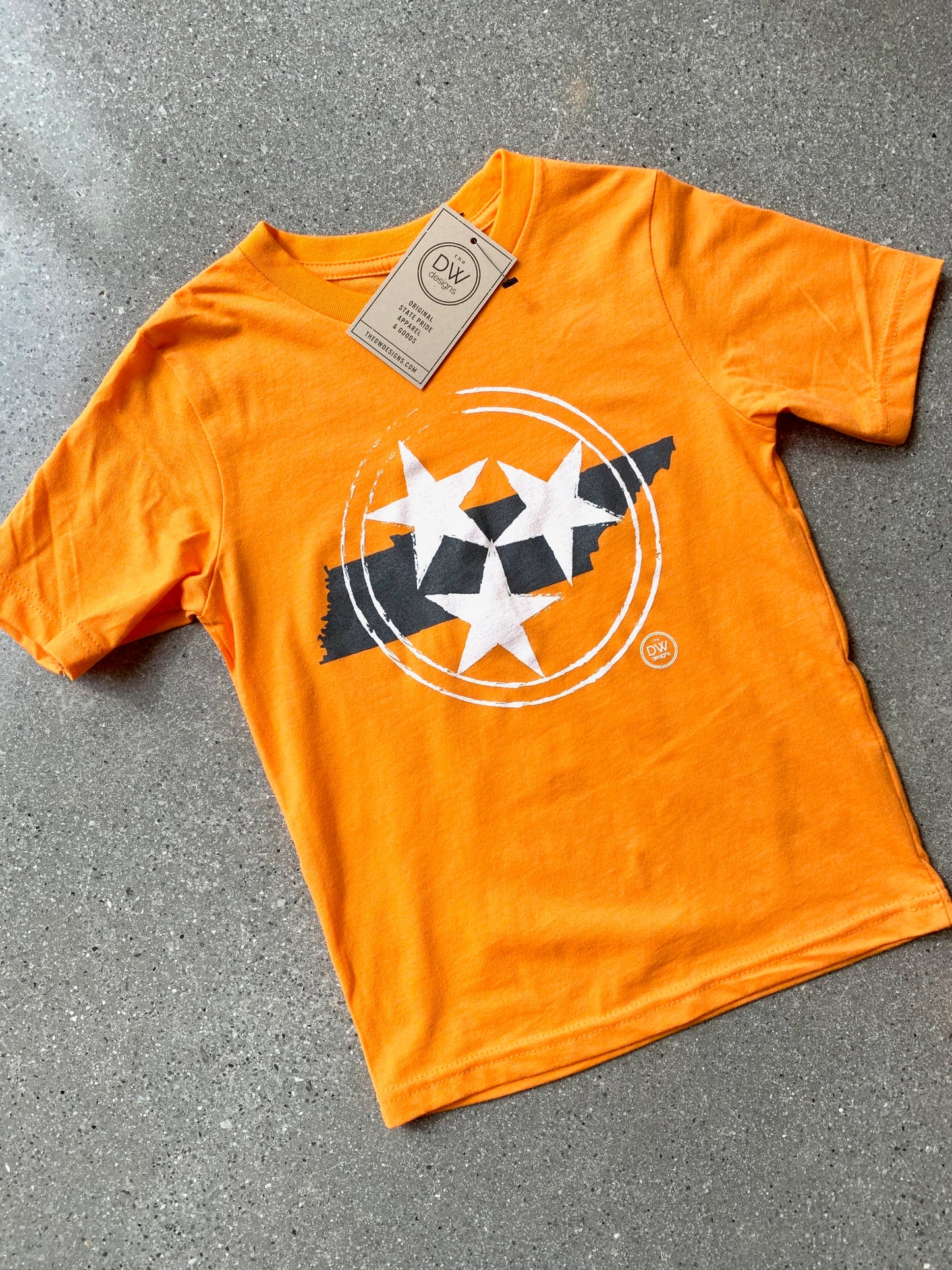 The Tristar State Kids' Tee - Orange