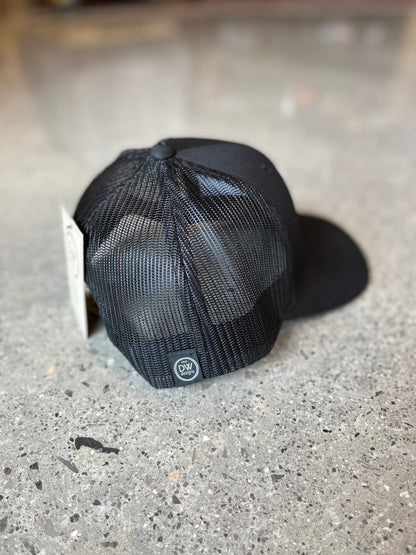 The TN Interlock Trucker Hat - Black - PRE-ORDER