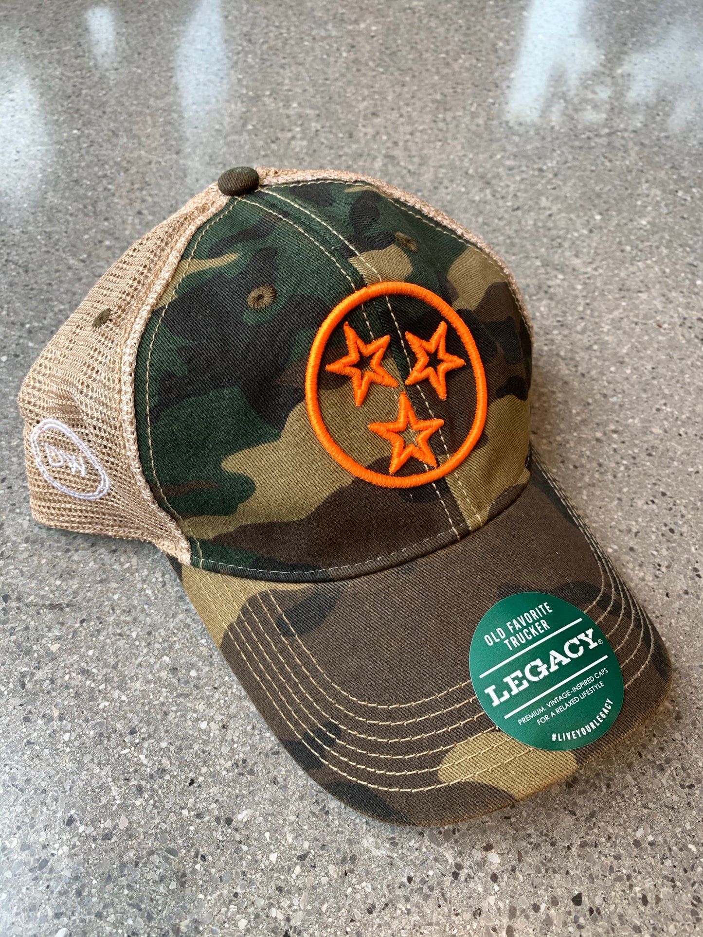 The Tristar Outline Unstructured Legacy Camo Hat