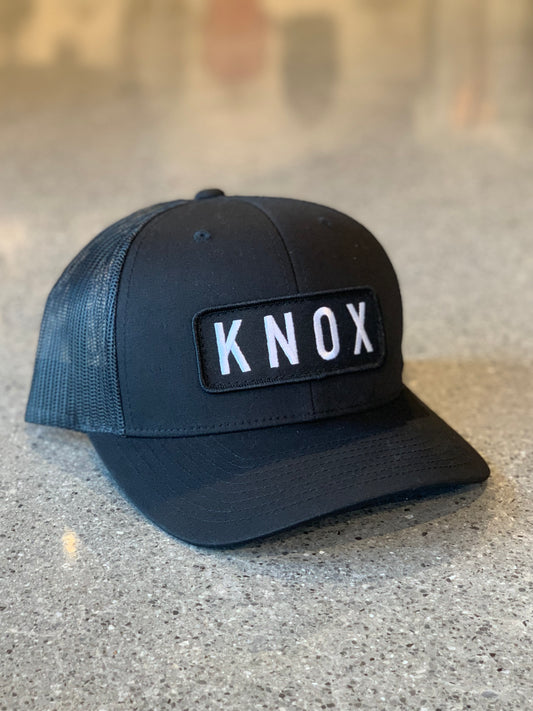 The Knox Trucker Hat - Black